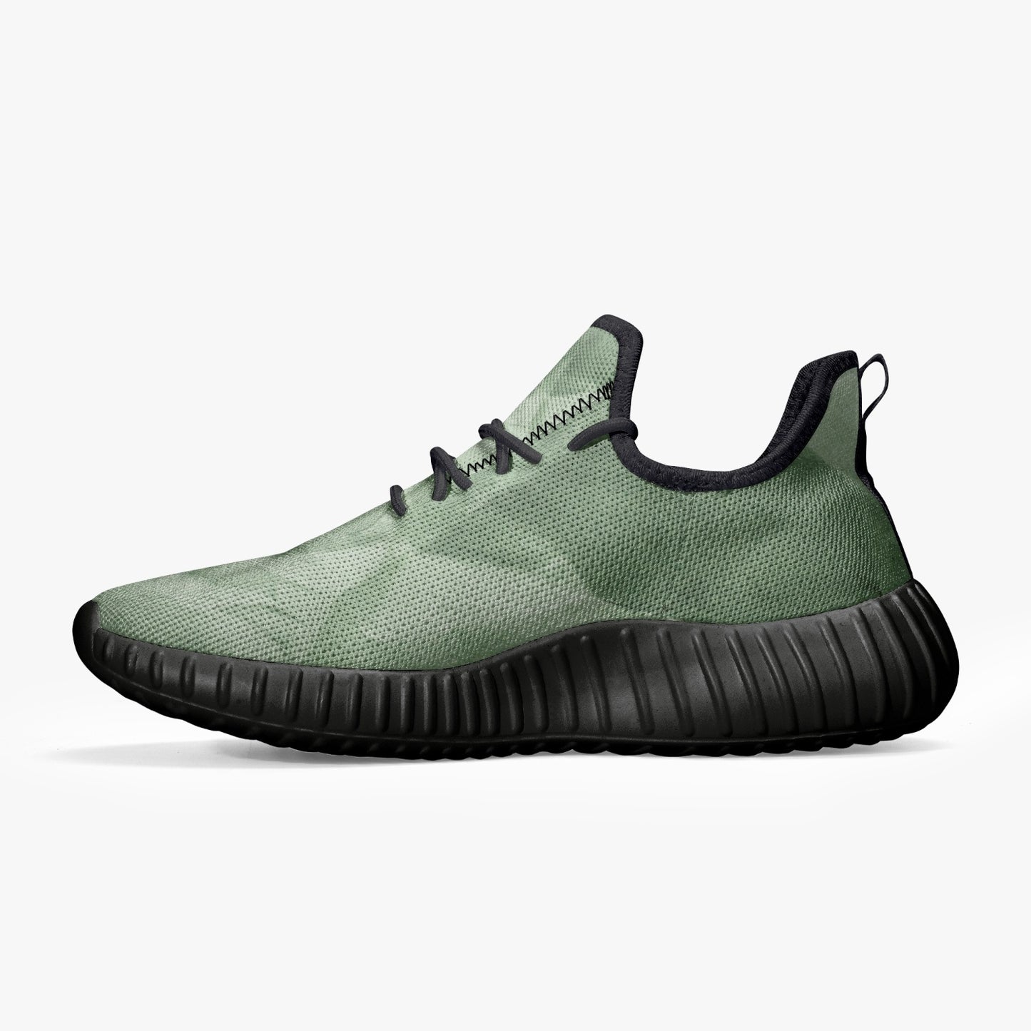 Illusions Mesh Knit Sneakers - White/Black