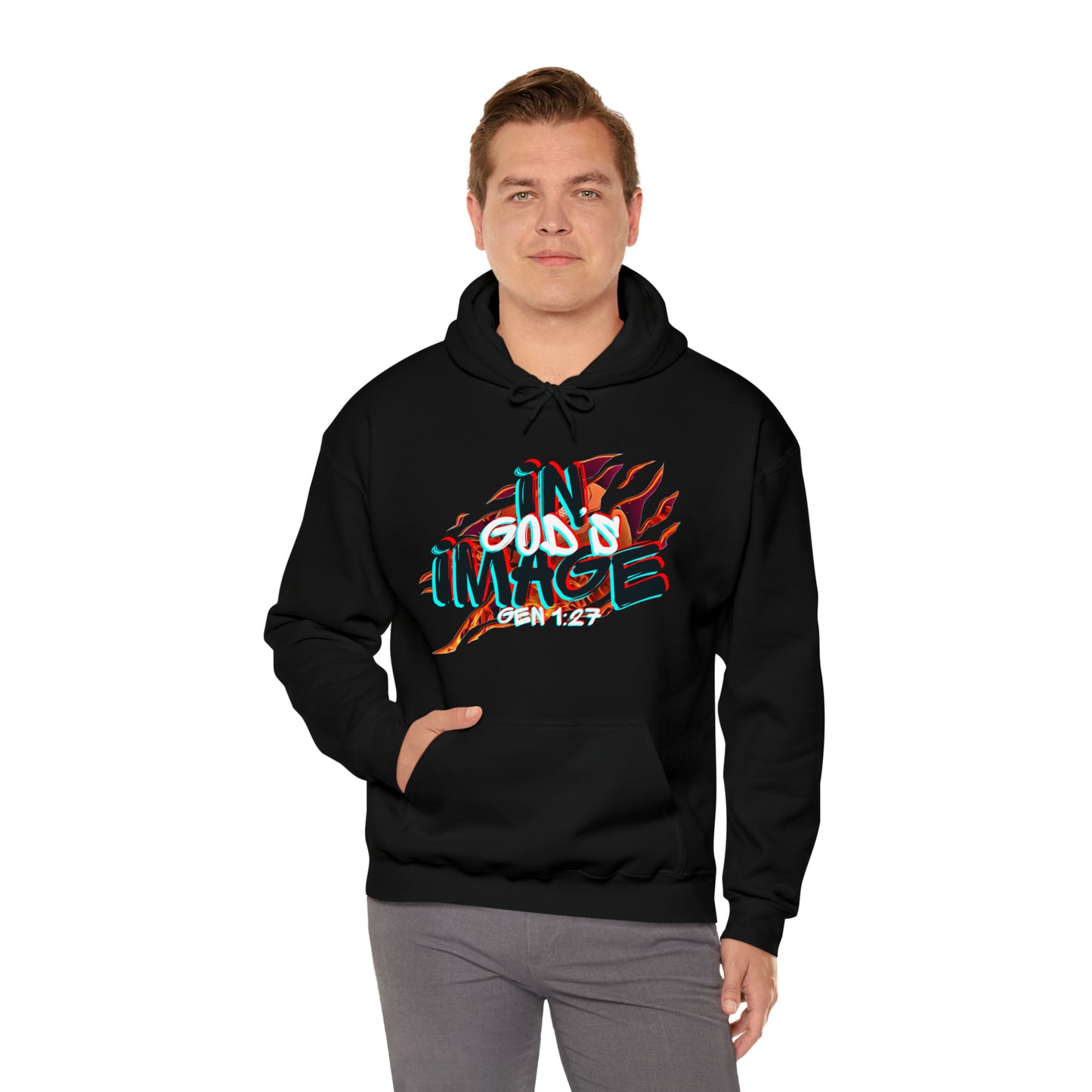 In God's Image Heavy Blend™ Hooded Sweatshirt