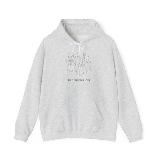 G_Step Iron Sharpen Iron Heavy Blend™ Hooded Sweatshirt