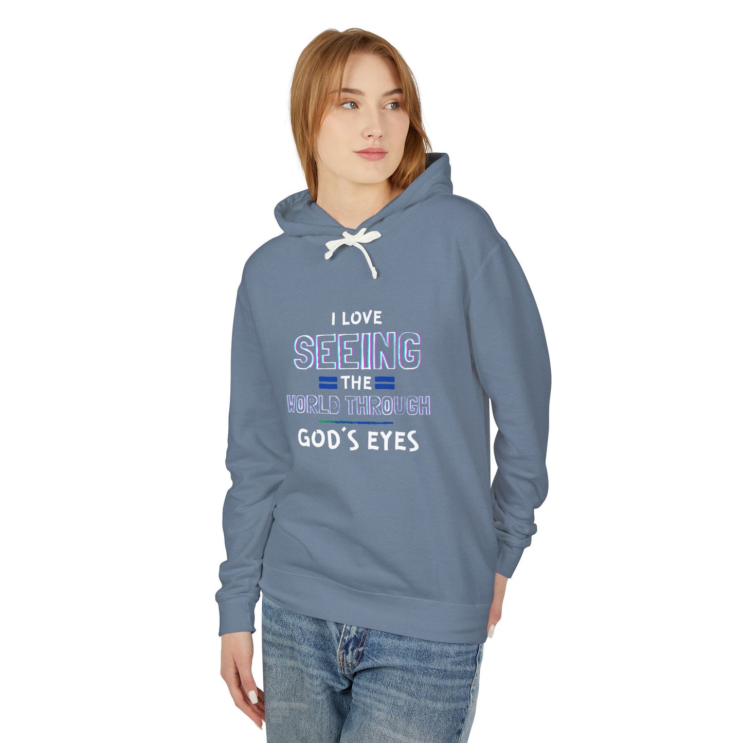 Unisex Lightweight Hooded Sweatshirt