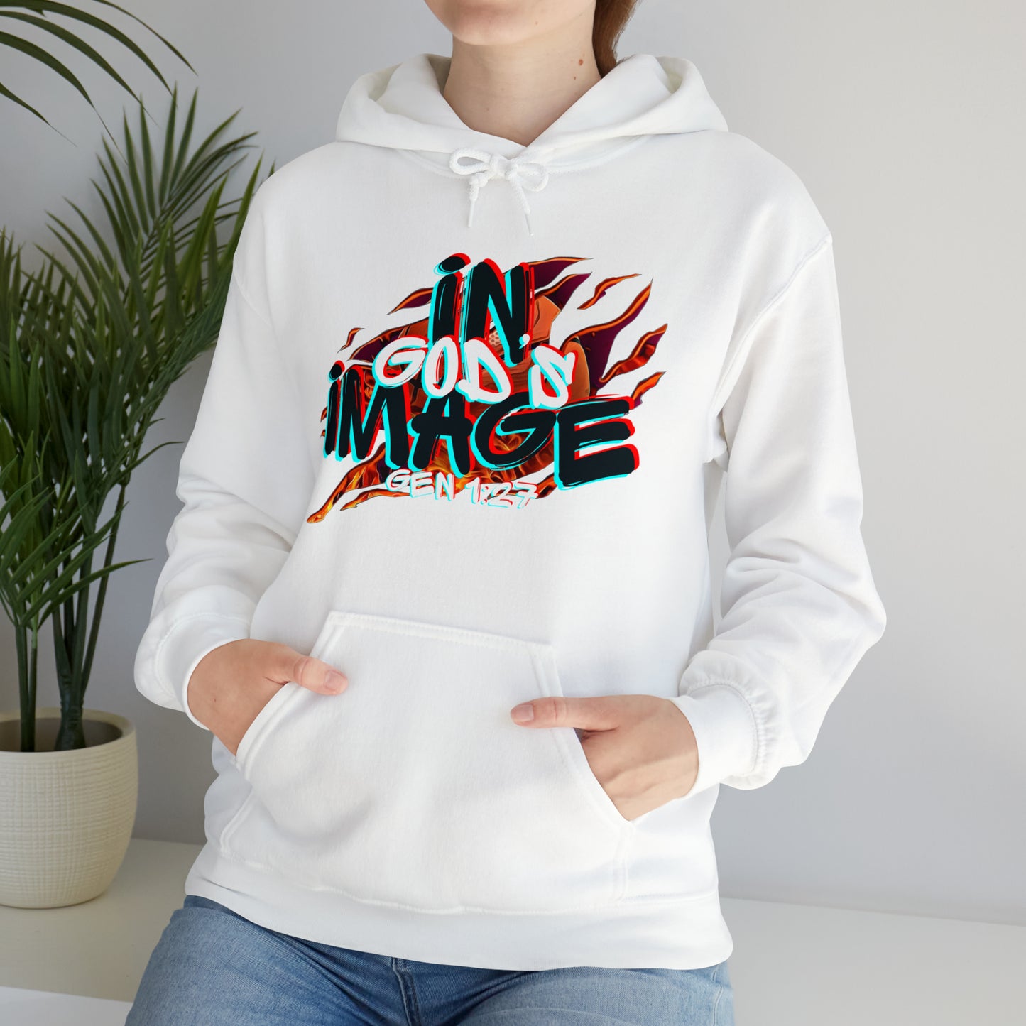 In God's Image Heavy Blend™ Hooded Sweatshirt