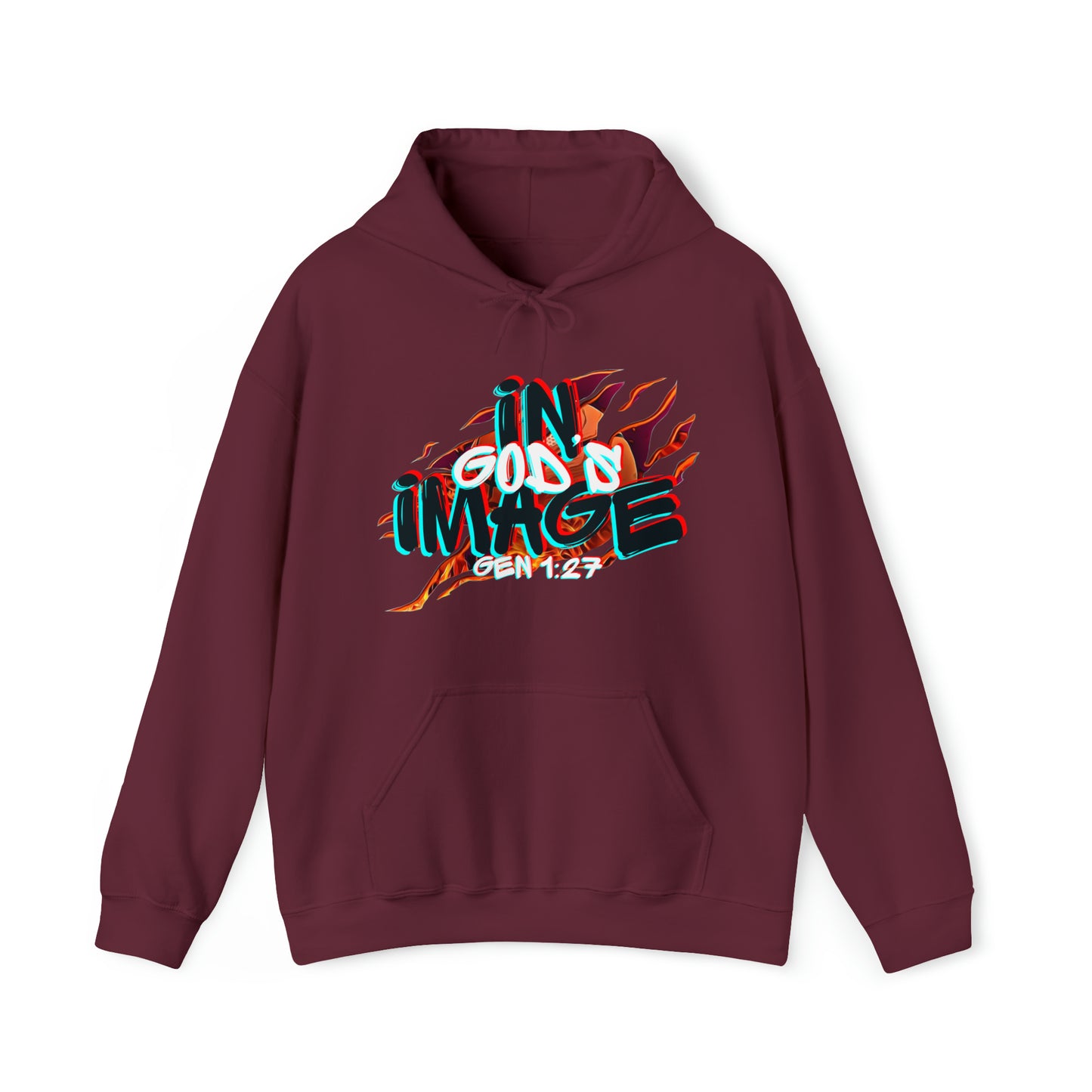 In God's Image Heavy Blend™ Hooded Sweatshirt