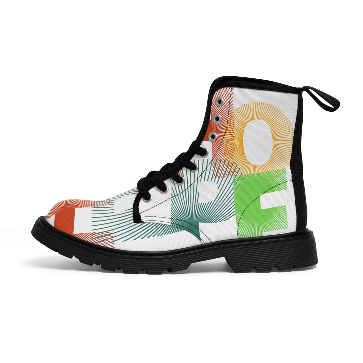 Italian Collection Men's Canvas Boots