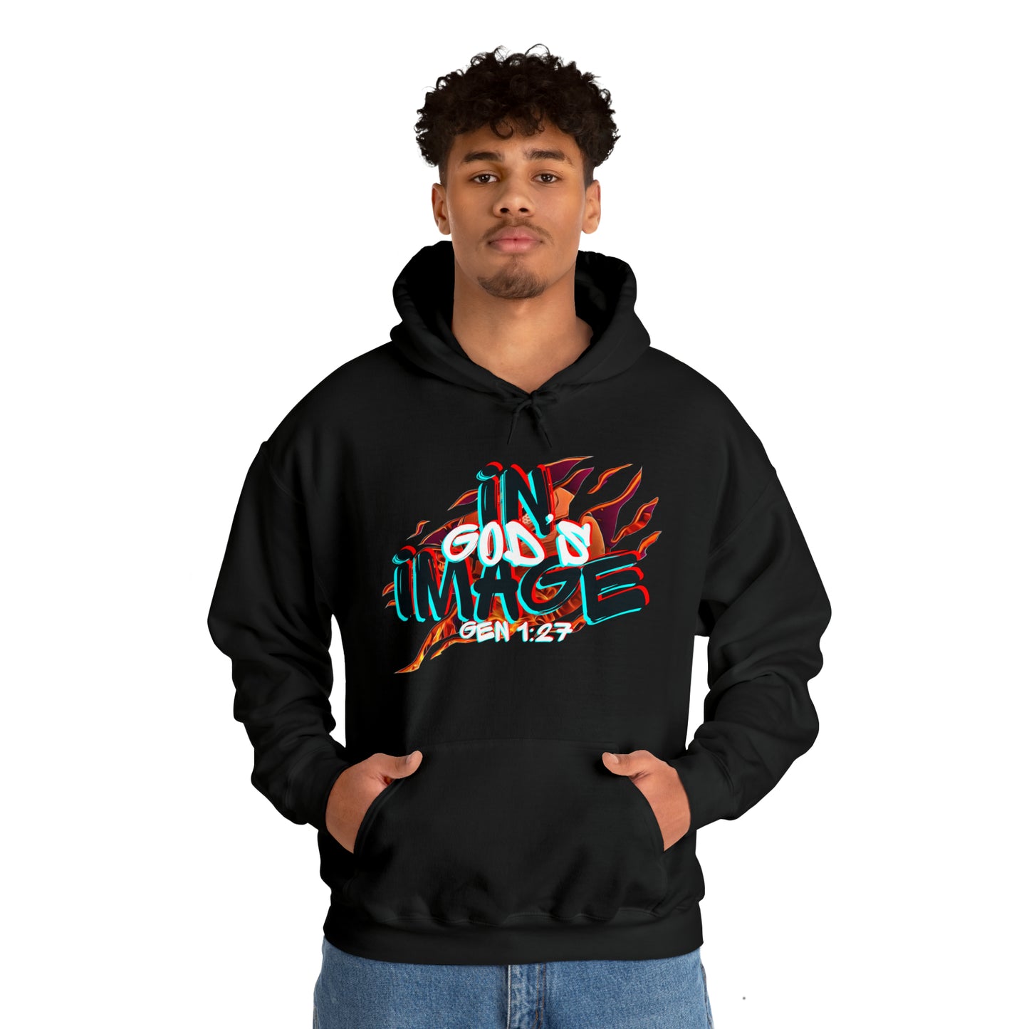 In God's Image Heavy Blend™ Hooded Sweatshirt
