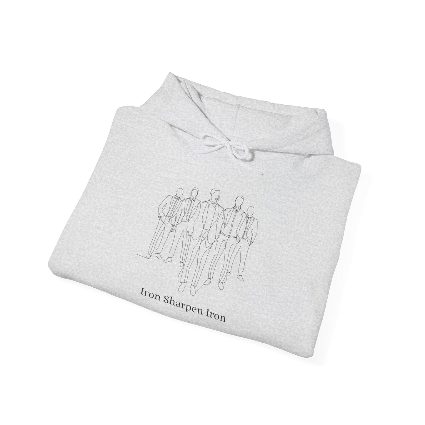 G_Step Iron Sharpen Iron Heavy Blend™ Hooded Sweatshirt