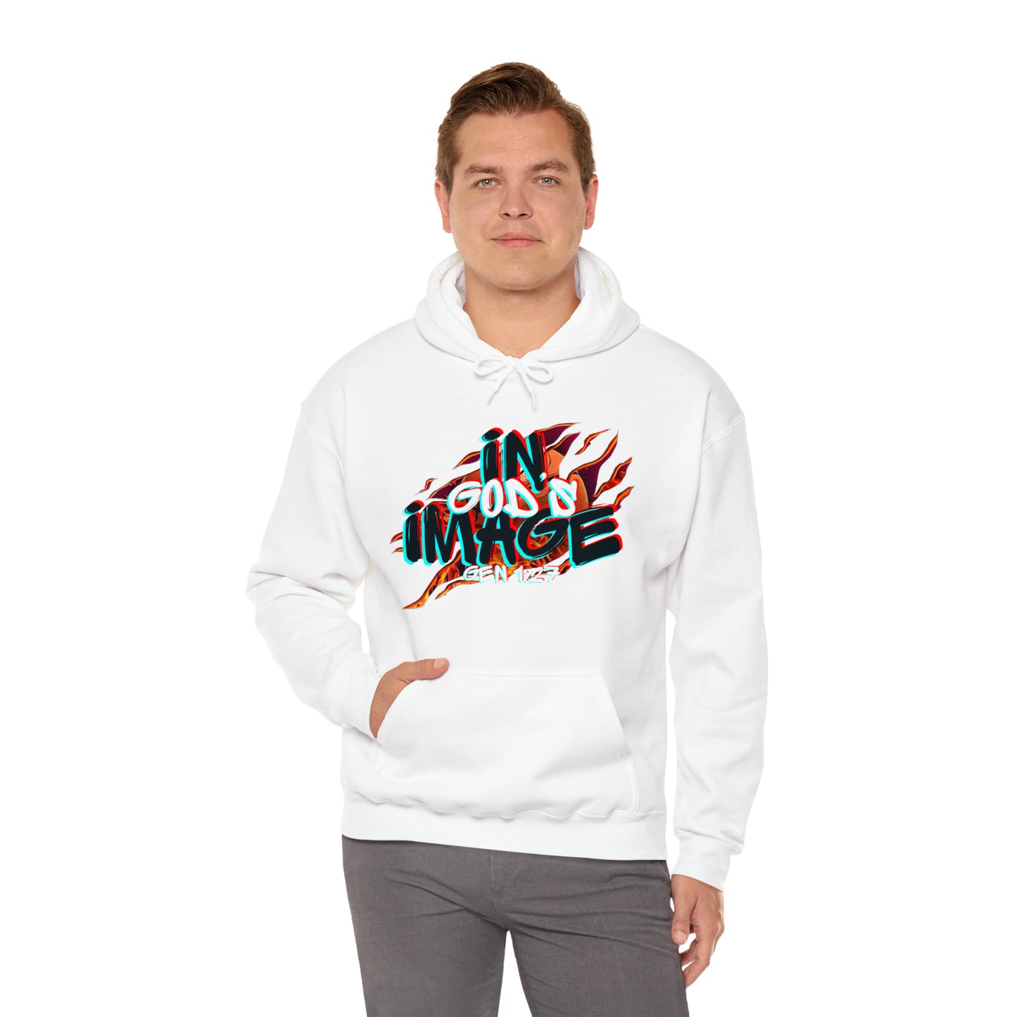 In God's Image Heavy Blend™ Hooded Sweatshirt