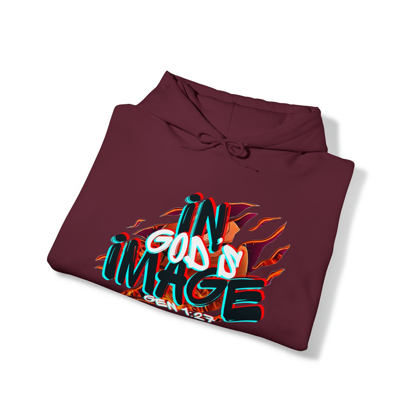 In God's Image Heavy Blend™ Hooded Sweatshirt