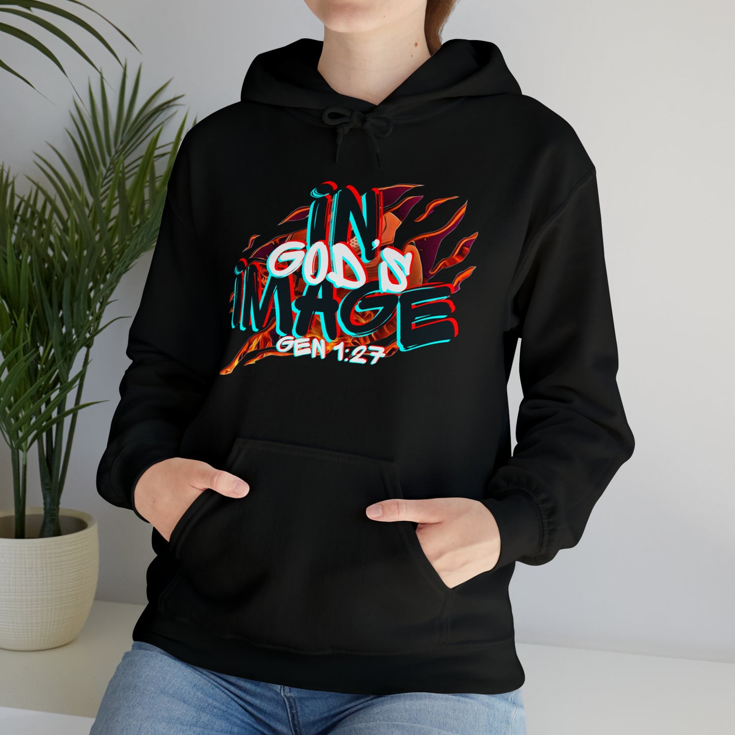 In God's Image Heavy Blend™ Hooded Sweatshirt
