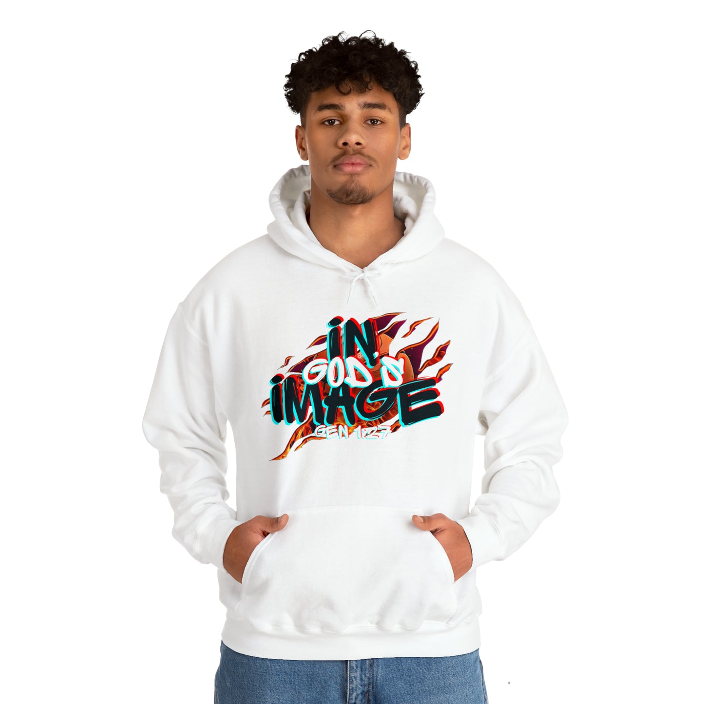 In God's Image Heavy Blend™ Hooded Sweatshirt