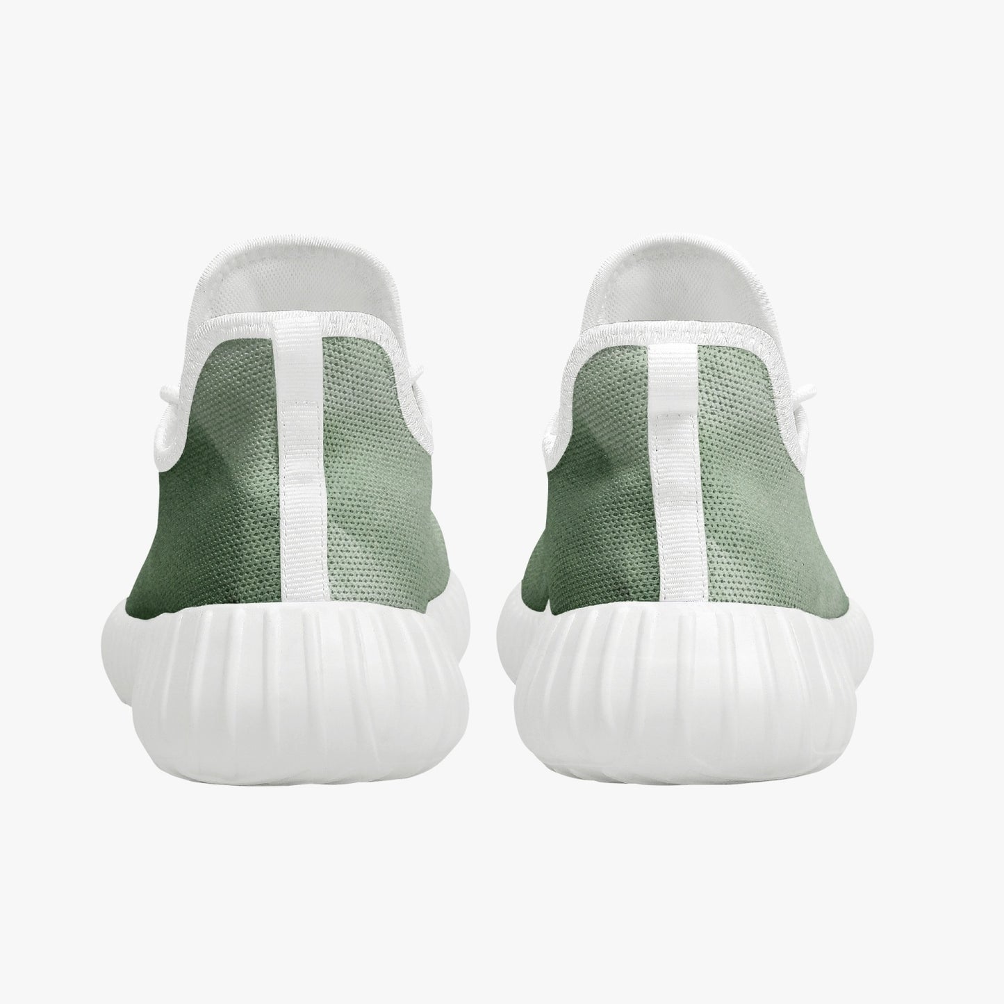 Illusions Mesh Knit Sneakers - White/Black