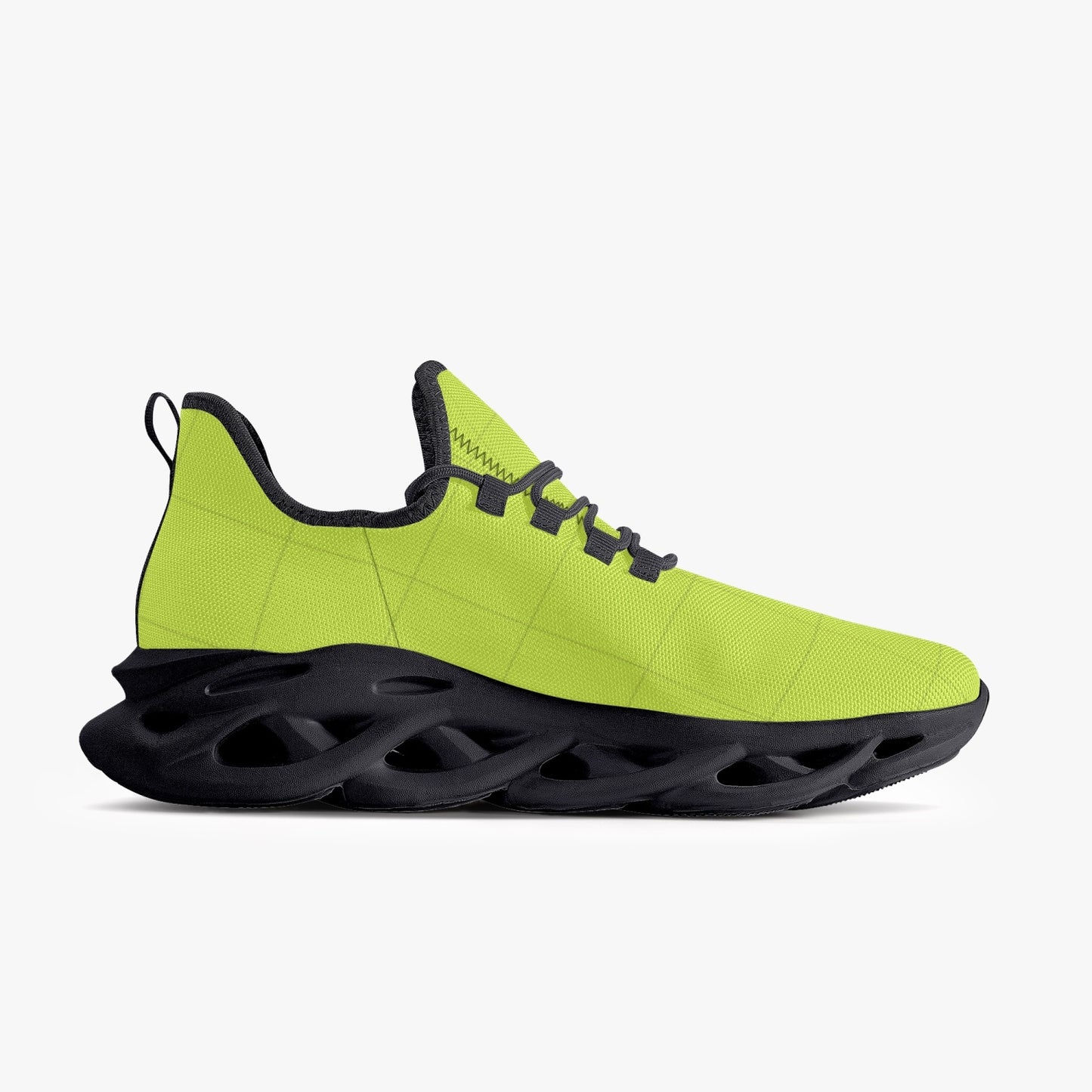 Easy Walkers Bounce Mesh Knit Sneakers - Black