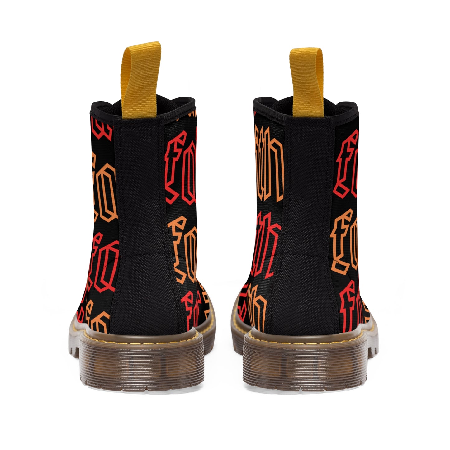 Italian Collection Men's Canvas Boots