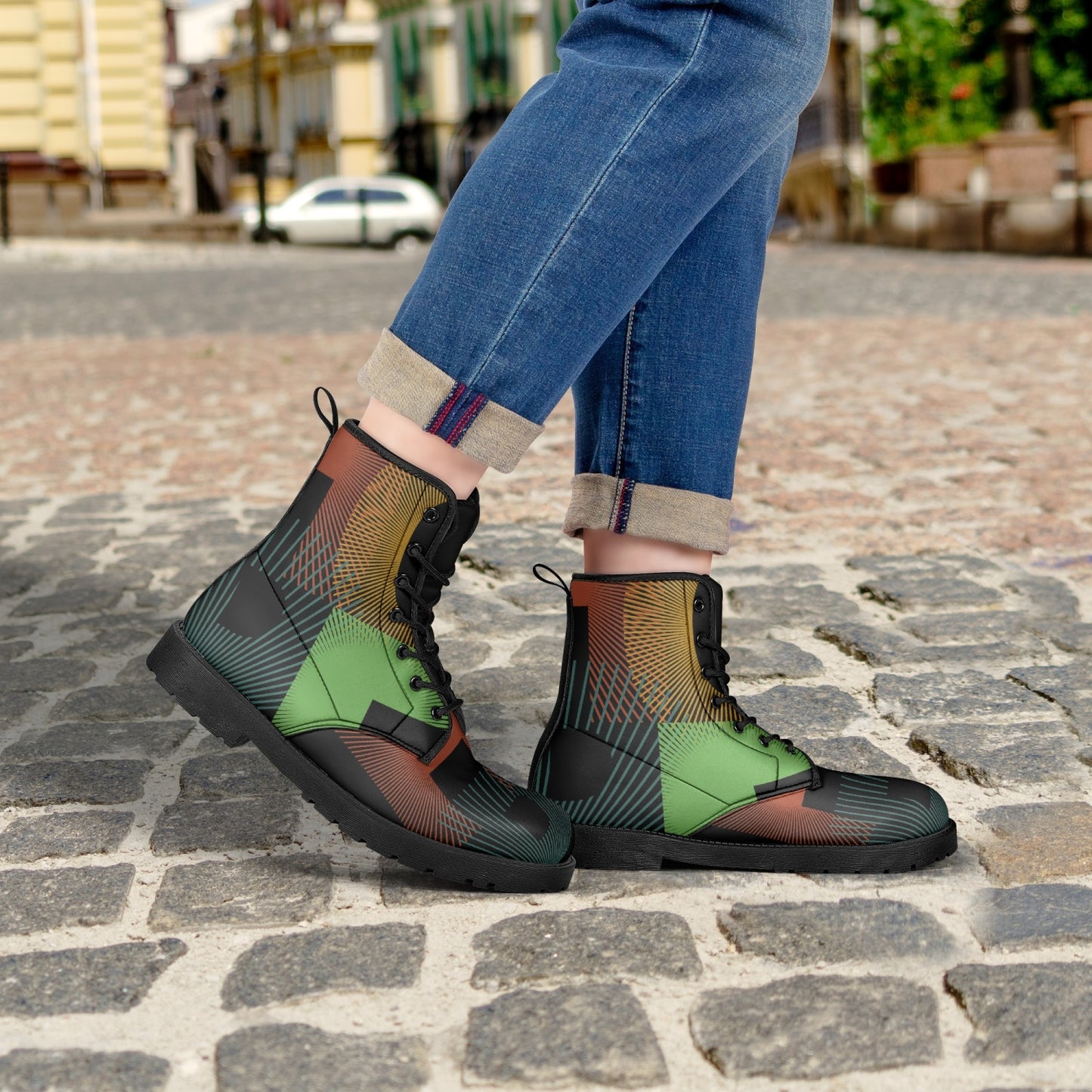 G_Step Trendy Leather Boots