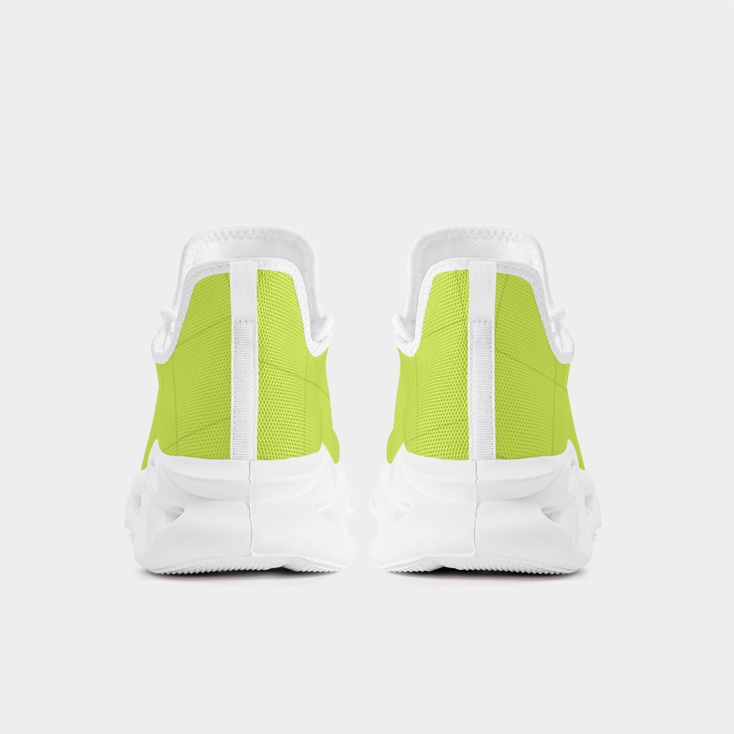 Easy Walkers Bounce Mesh Knit Sneakers - White