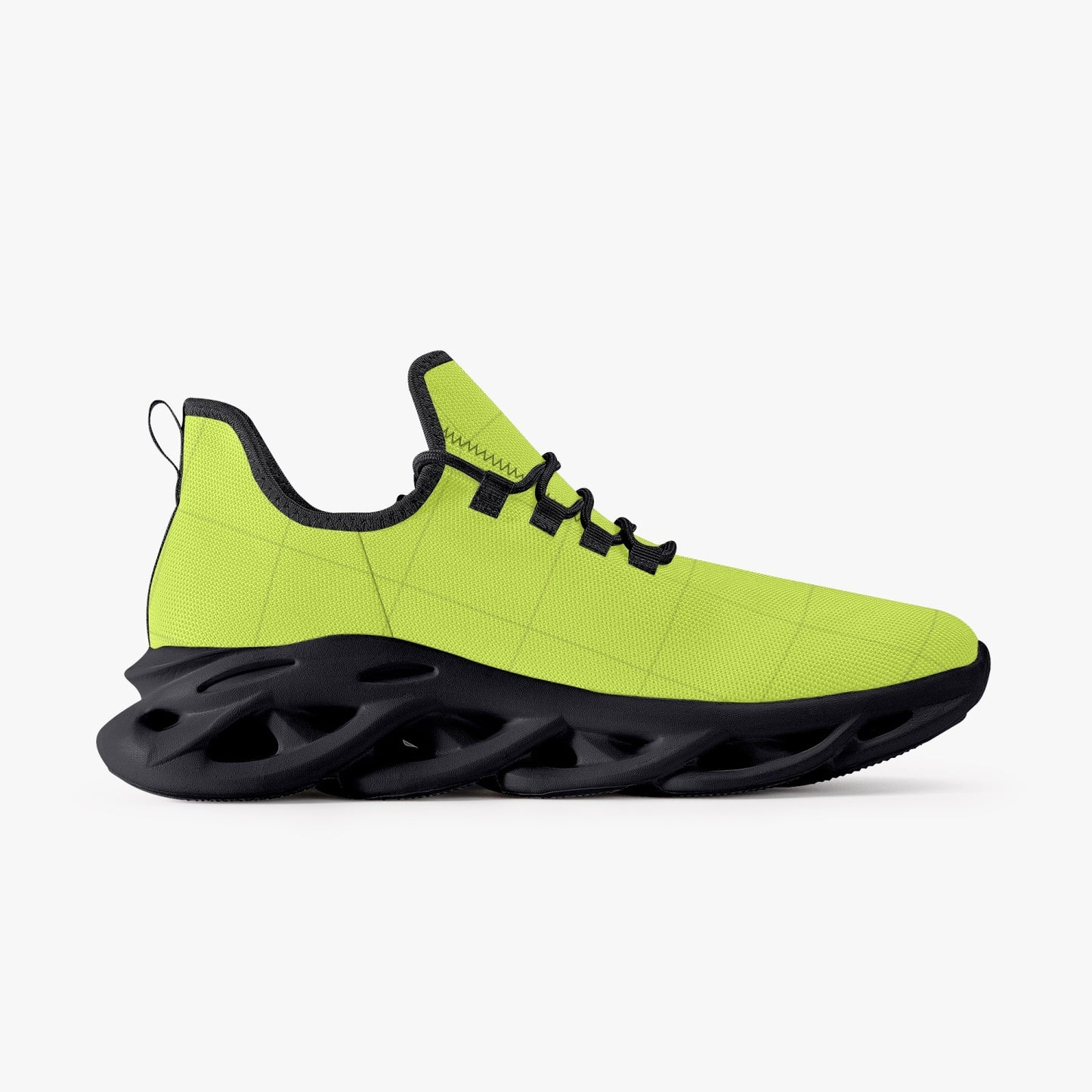 Easy Walkers Bounce Mesh Knit Sneakers - Black