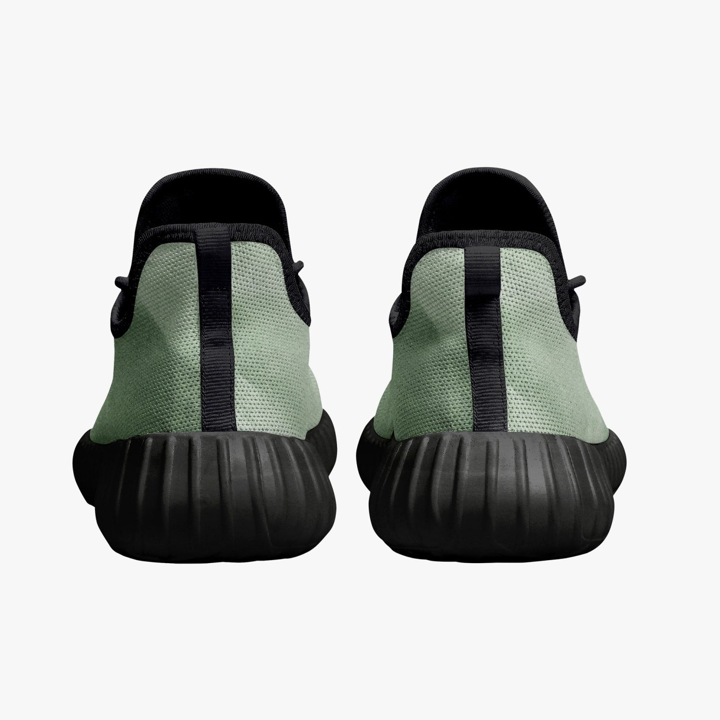 Illusions Mesh Knit Sneakers - White/Black