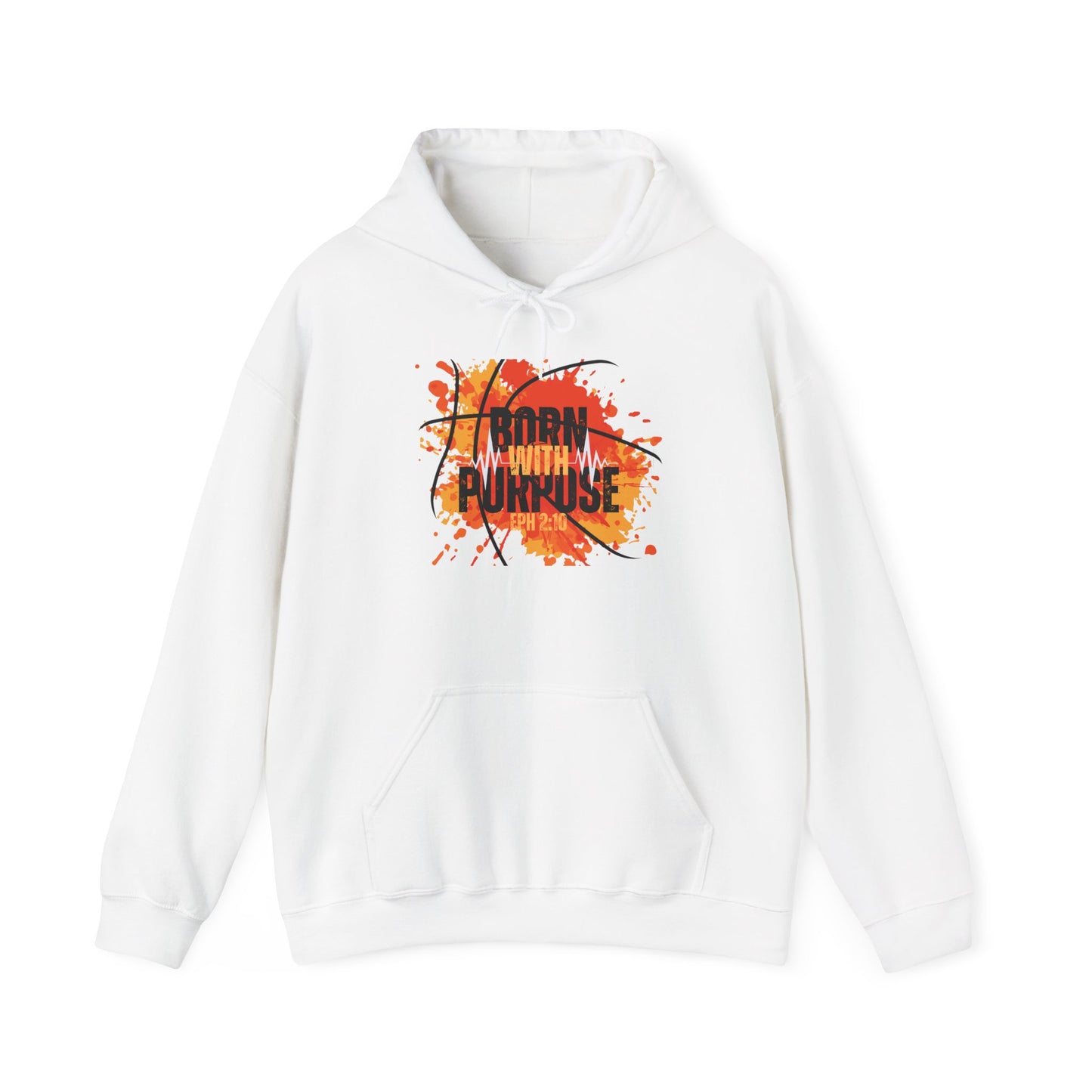 Born With Purpose Heavy Blend™ Hooded Sweatshirt