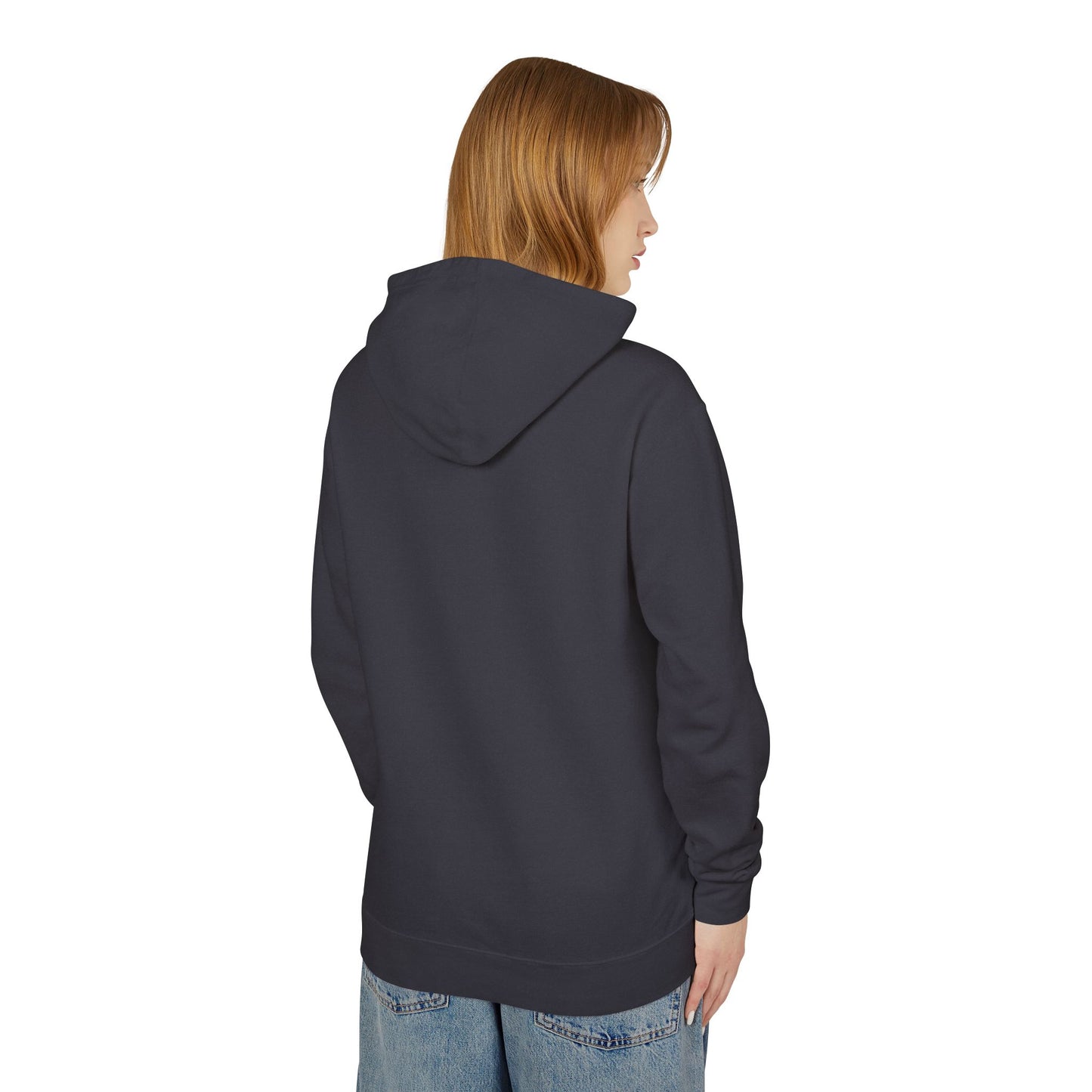 Born With Purpose Unisex Lightweight Hooded Sweatshirt