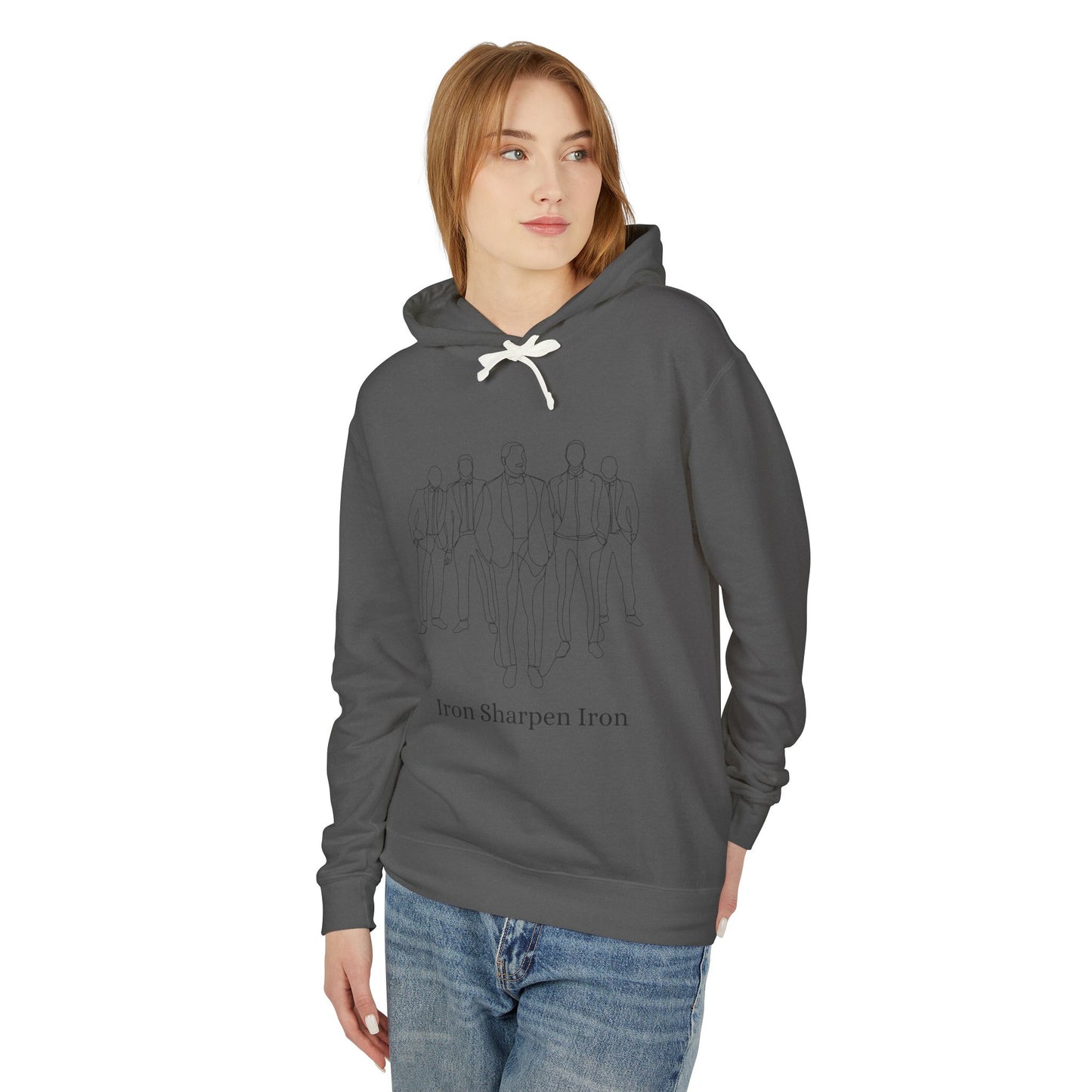 G_Step Iron Sharpen Iron Lightweight Hooded Sweatshirt