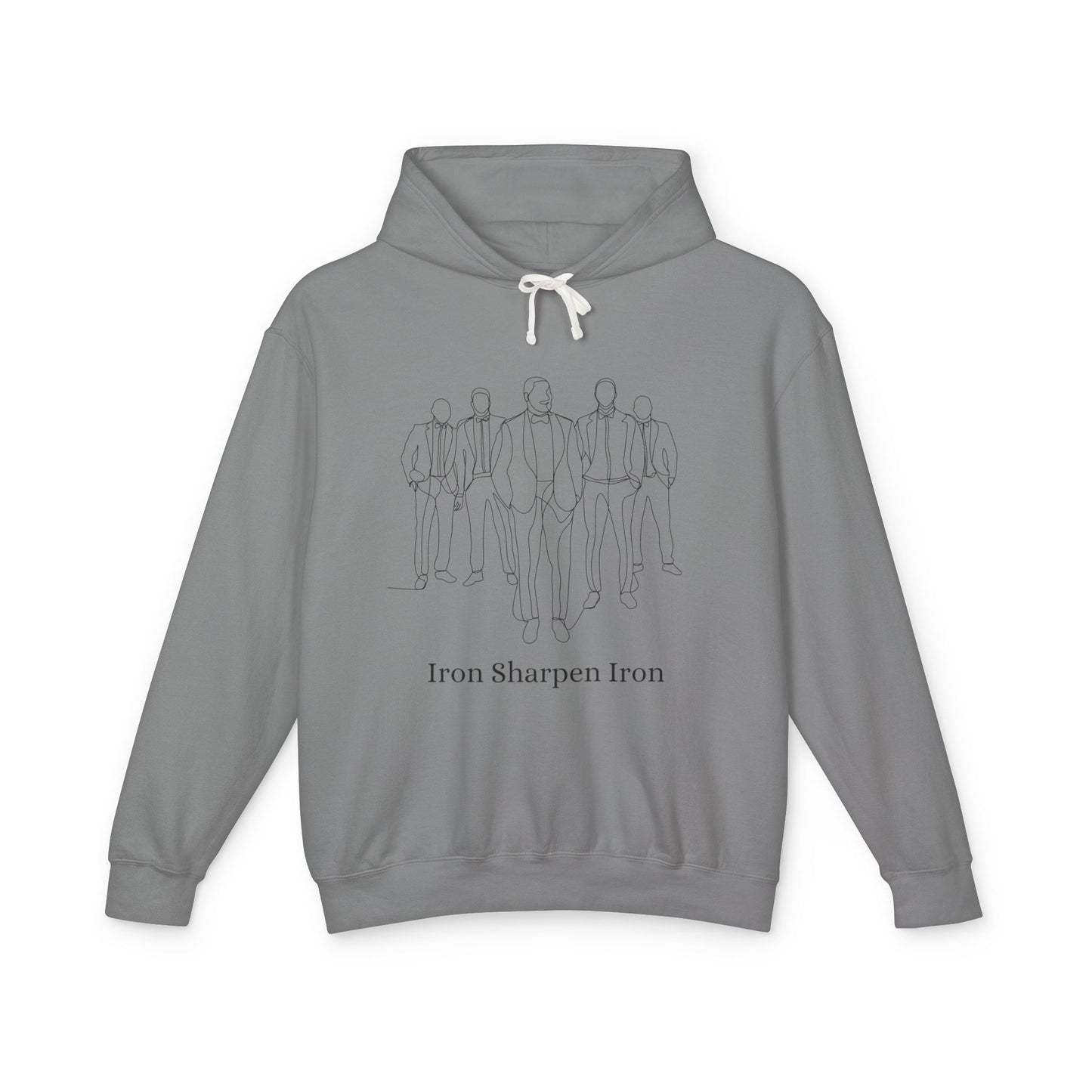 G_Step Iron Sharpen Iron Lightweight Hooded Sweatshirt