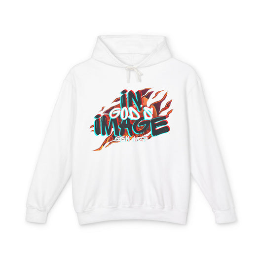 In His Image Unisex Lightweight Hooded Sweatshirt