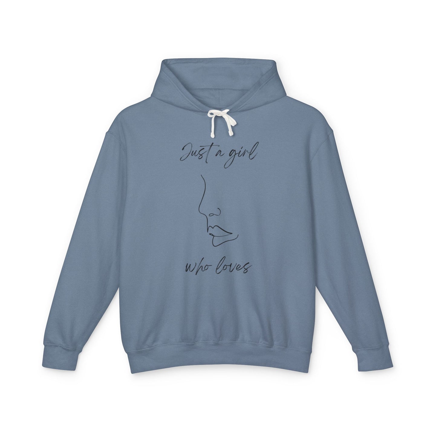 G_Step Just Girl Lightweight Hooded Sweatshirt