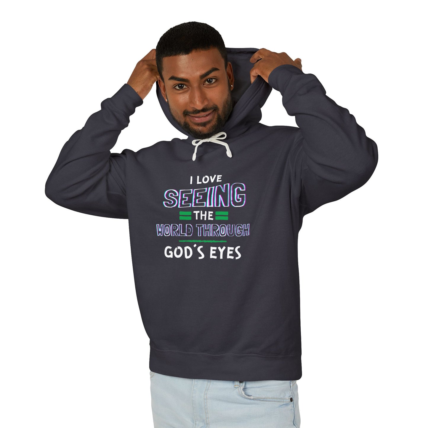 Unisex Lightweight Hooded Sweatshirt