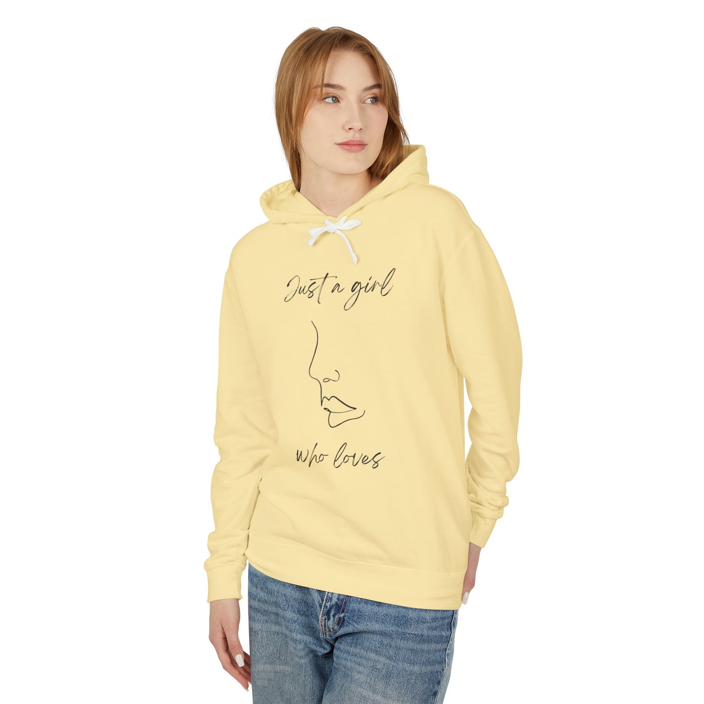 G_Step Just Girl Lightweight Hooded Sweatshirt