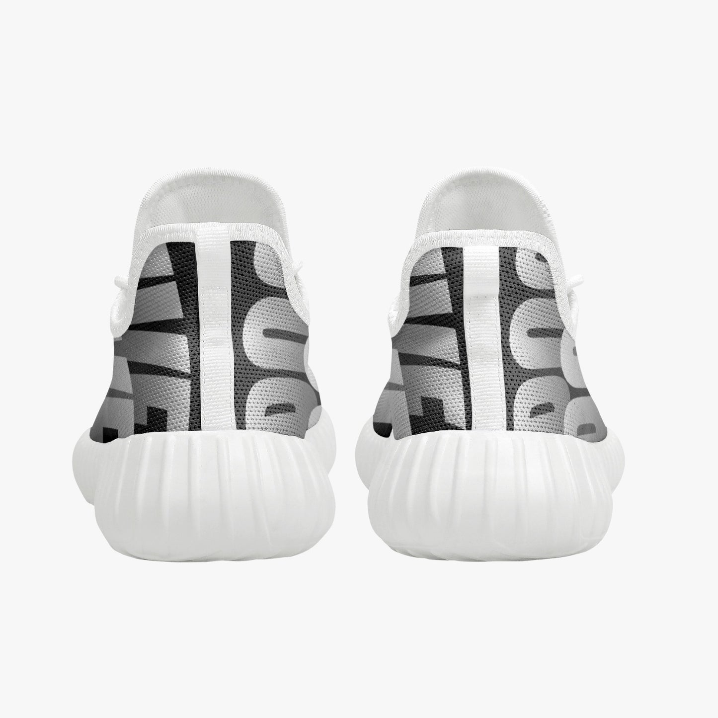 Gen "G" Mesh Knit Sneakers - White/Black